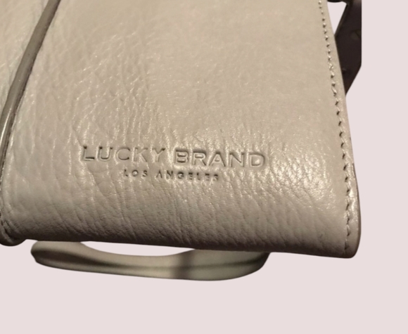 Lucky Brand Leather Convertible 3-in-1 Roze Bag in Mint Green - Picture 5 of 9